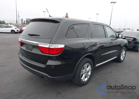 2013 Dodge Durango Sxt из США, поврежденный, VIN 1C4RDHAGXDC685523